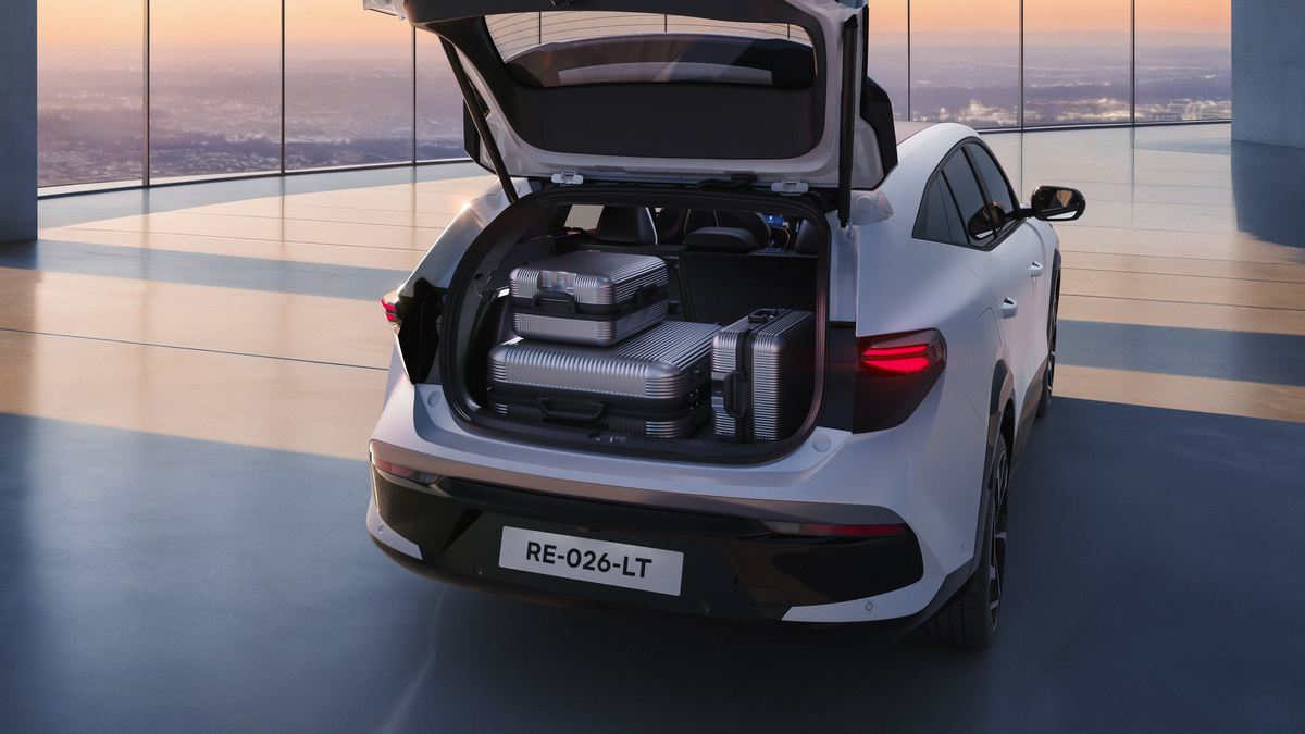 Vista trasera del Renault Filante