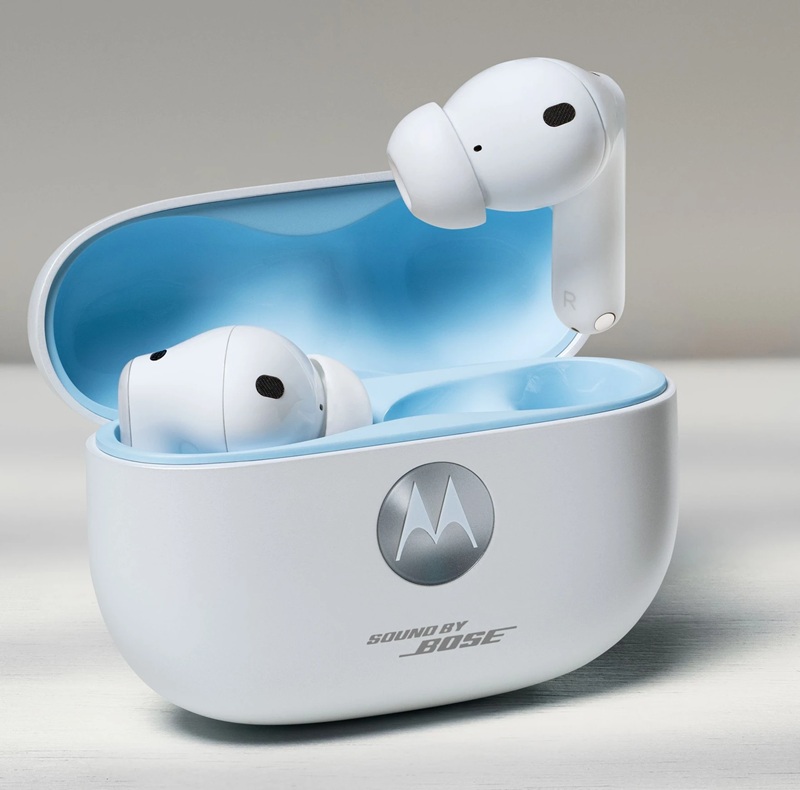 Moto Buds 2 Plus en blanco