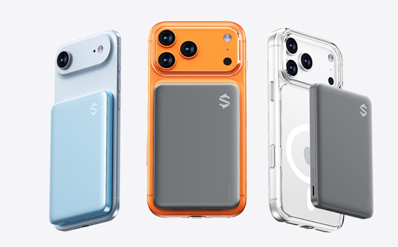 Vista del diseño del banco de energía Black Shark Blade 3