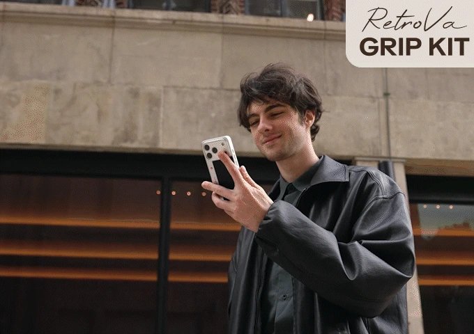 Funda protectora PGYTECH RetroVa para iPhone