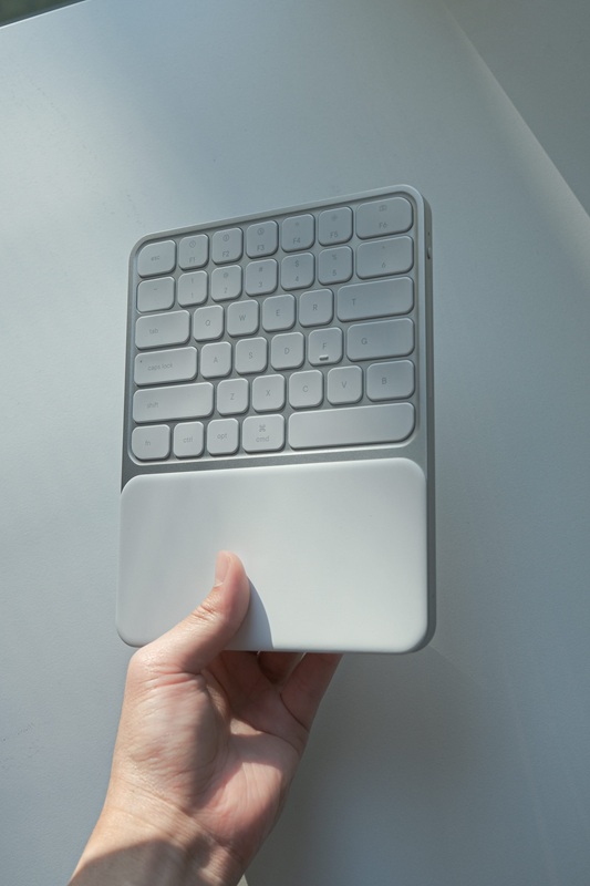 Vista detallada del prototipo de teclado Compose