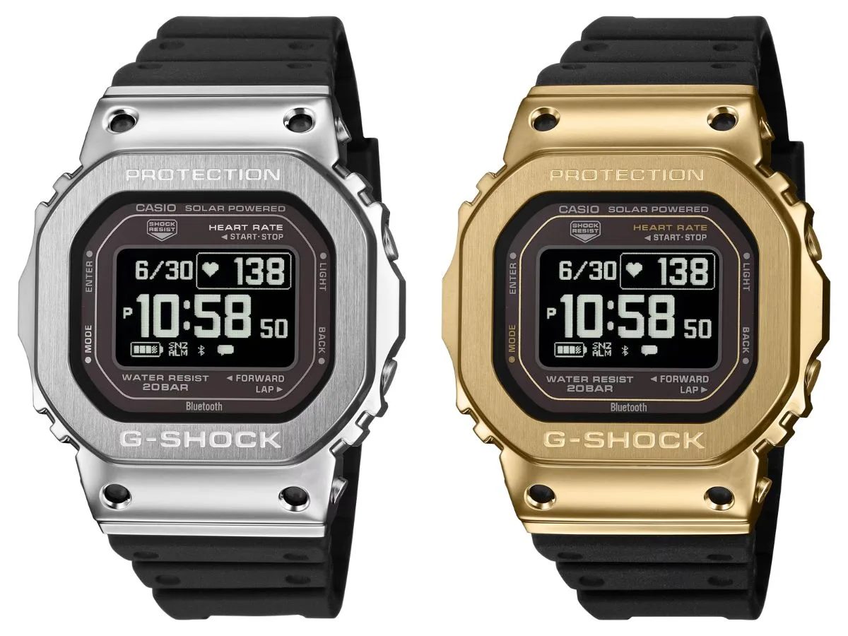 Relojes Casio G-Shock GMH5600-1 y GMH5600-9