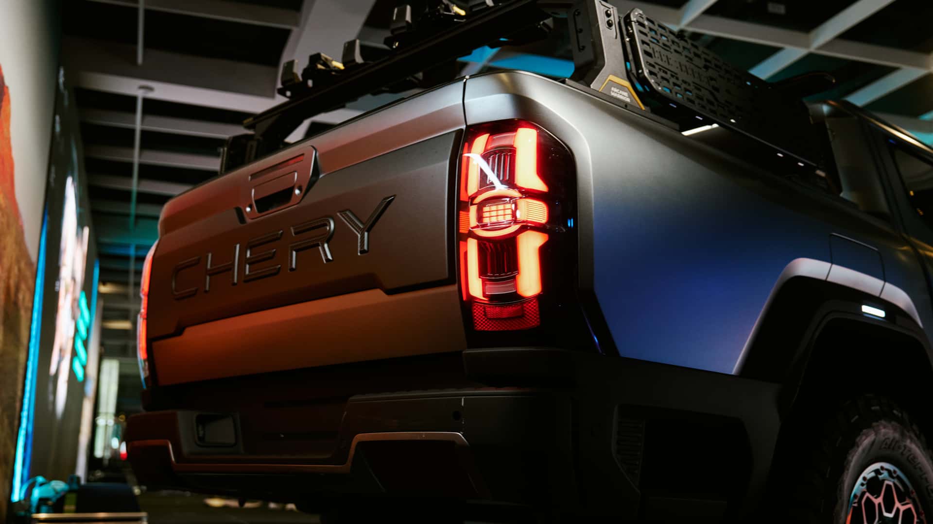 Concepto Chery KP31 - Vista trasera