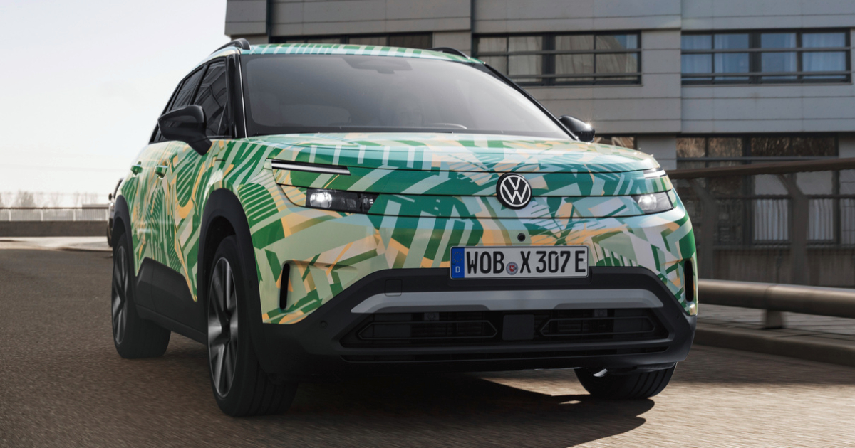 Volkswagen ID. Cross en camuflaje