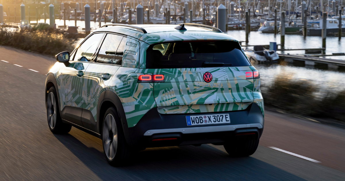 Vista frontal del Volkswagen ID. Cross