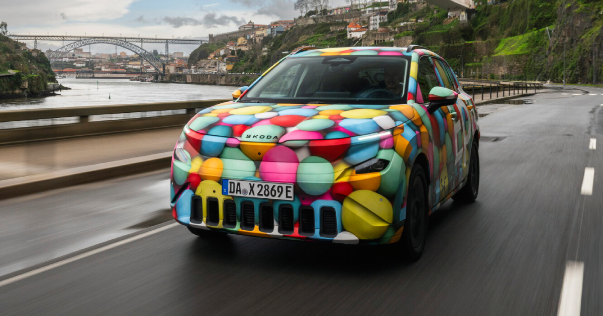 Škoda Epiq en camuflaje