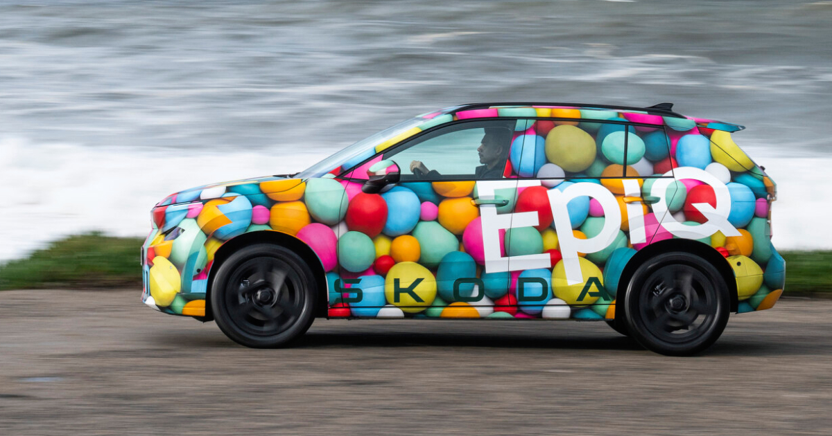 Parte trasera de Škoda Epiq