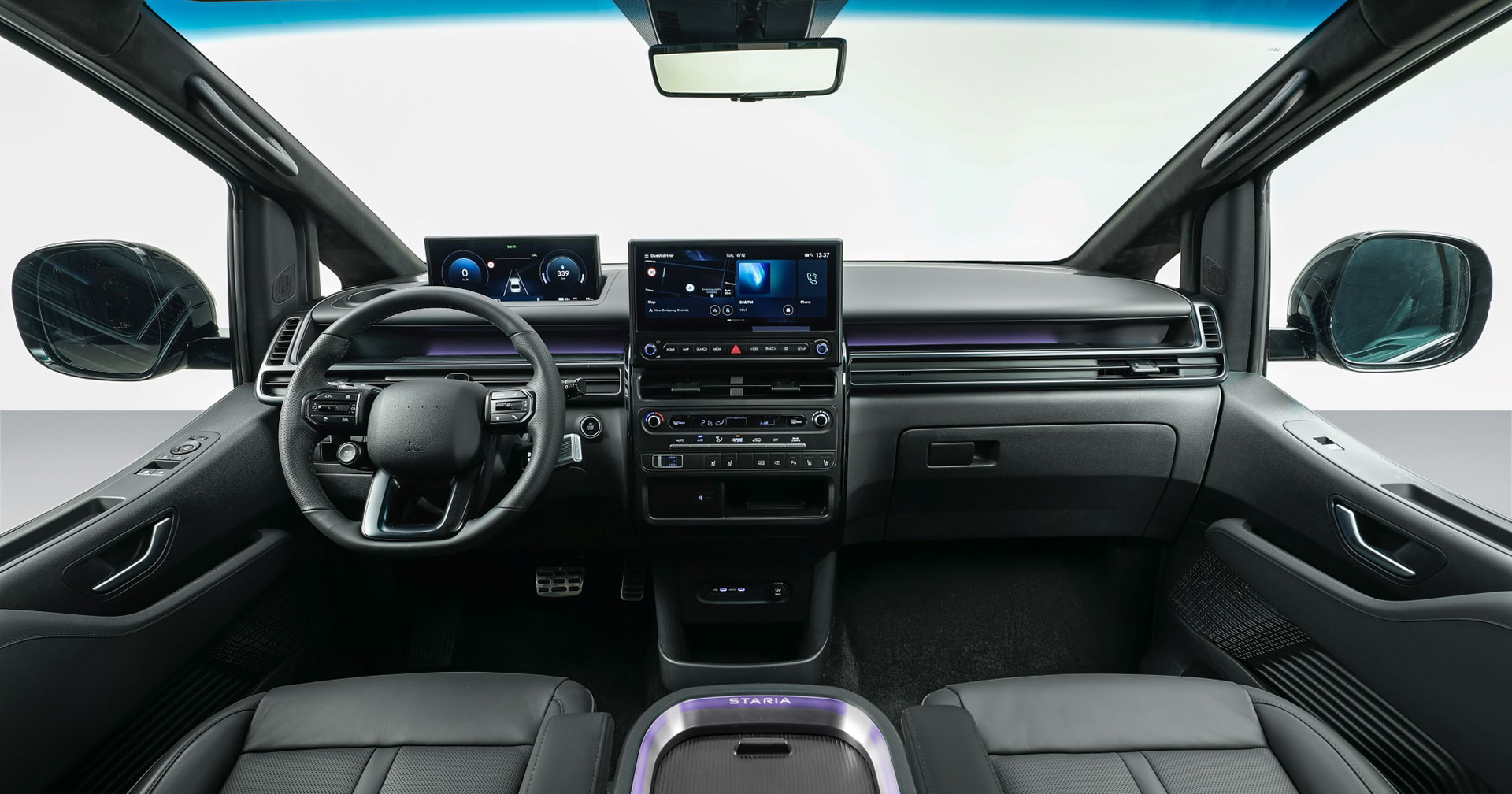 Panel de control de Hyundai Staria Electric