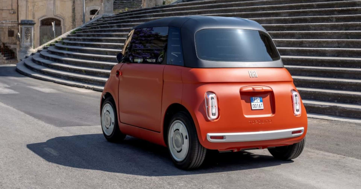 Fiat Topolino Corallo 2026 - En la carretera