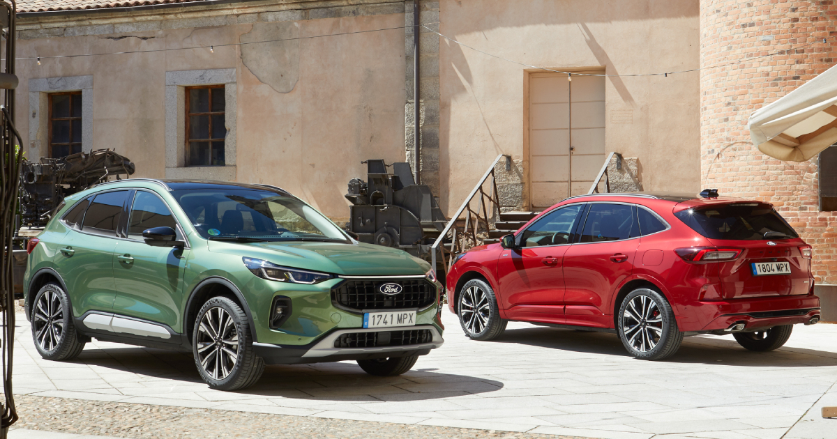 Foto del actualizado Ford Kuga con sistema BlueCruise