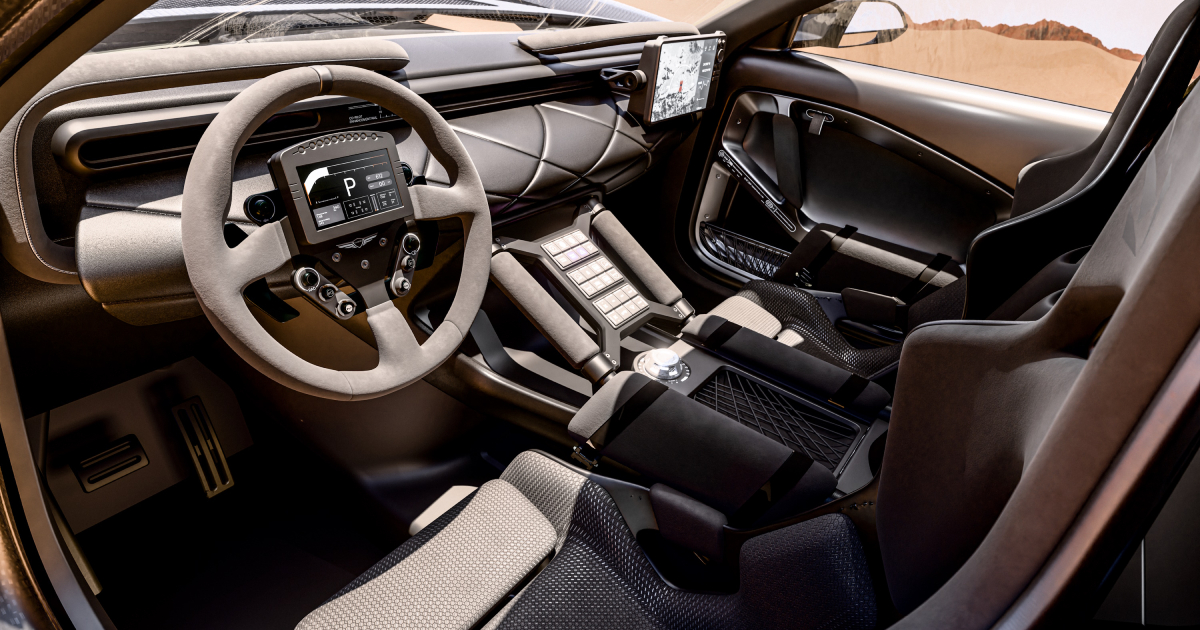 Interior del concepto Genesis X Skorpio