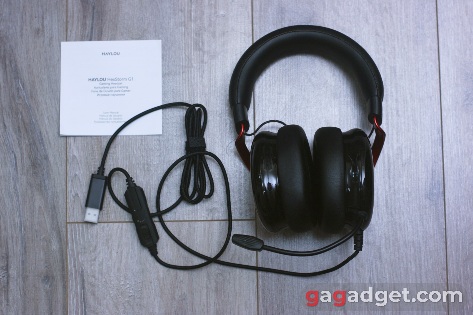 Contenido del paquete de Haylou HexStorm G1