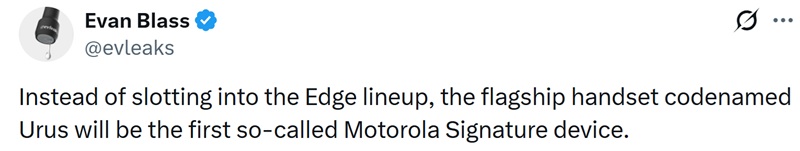 Render del Motorola Signature