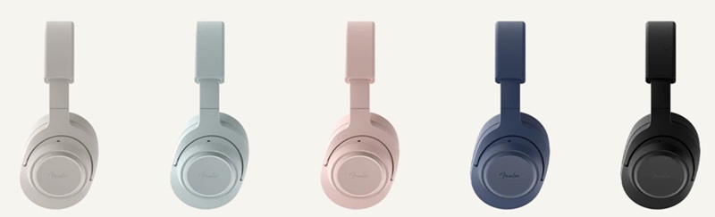 Vista detallada de los auriculares Fender Mix