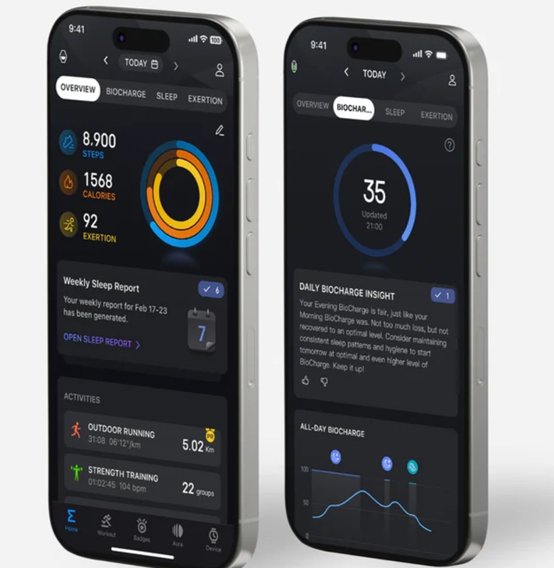 Amazfit Active 3 Premium con caja de titanio y cristal de zafiro