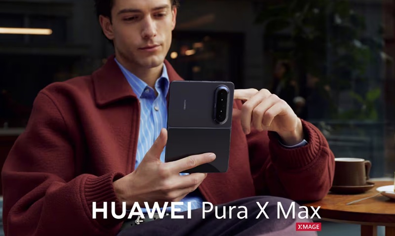 Huawei Pura X Max en vista desplegada