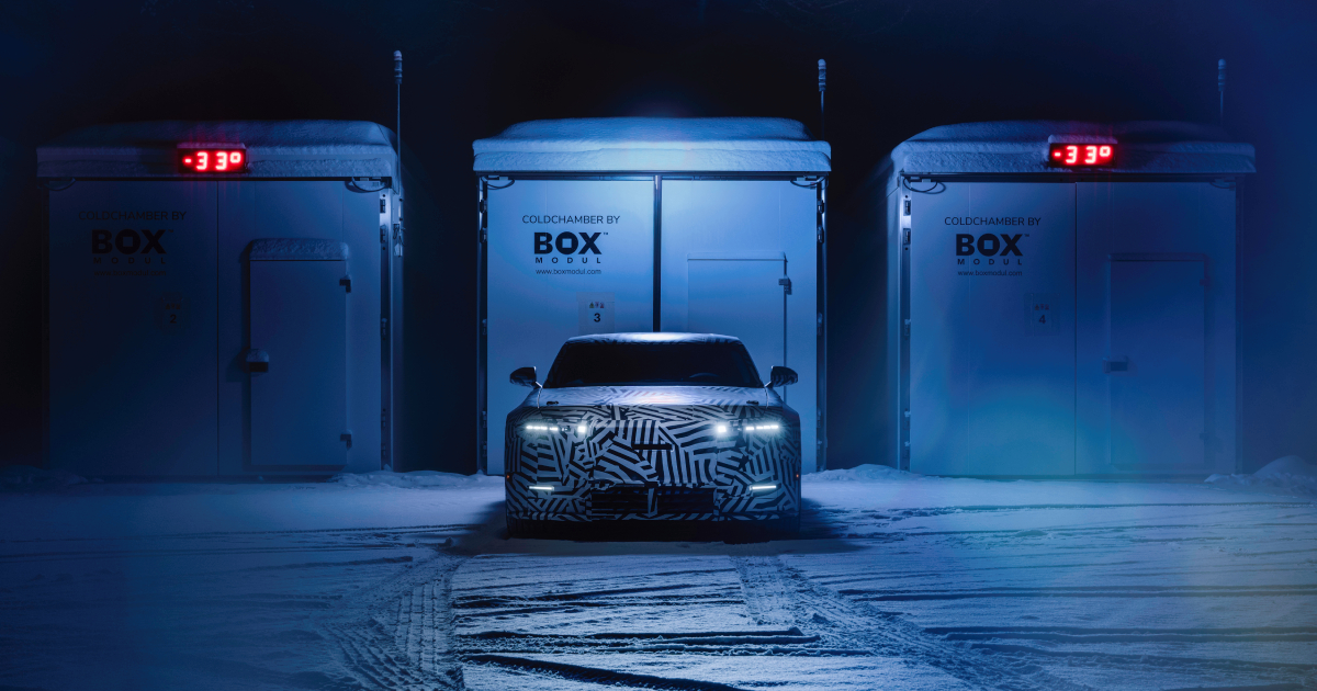 Prototipo del Jaguar GT en Suecia