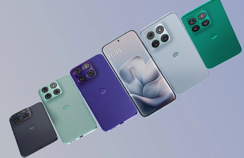 Motorola Edge 70 Fusion en varios colores