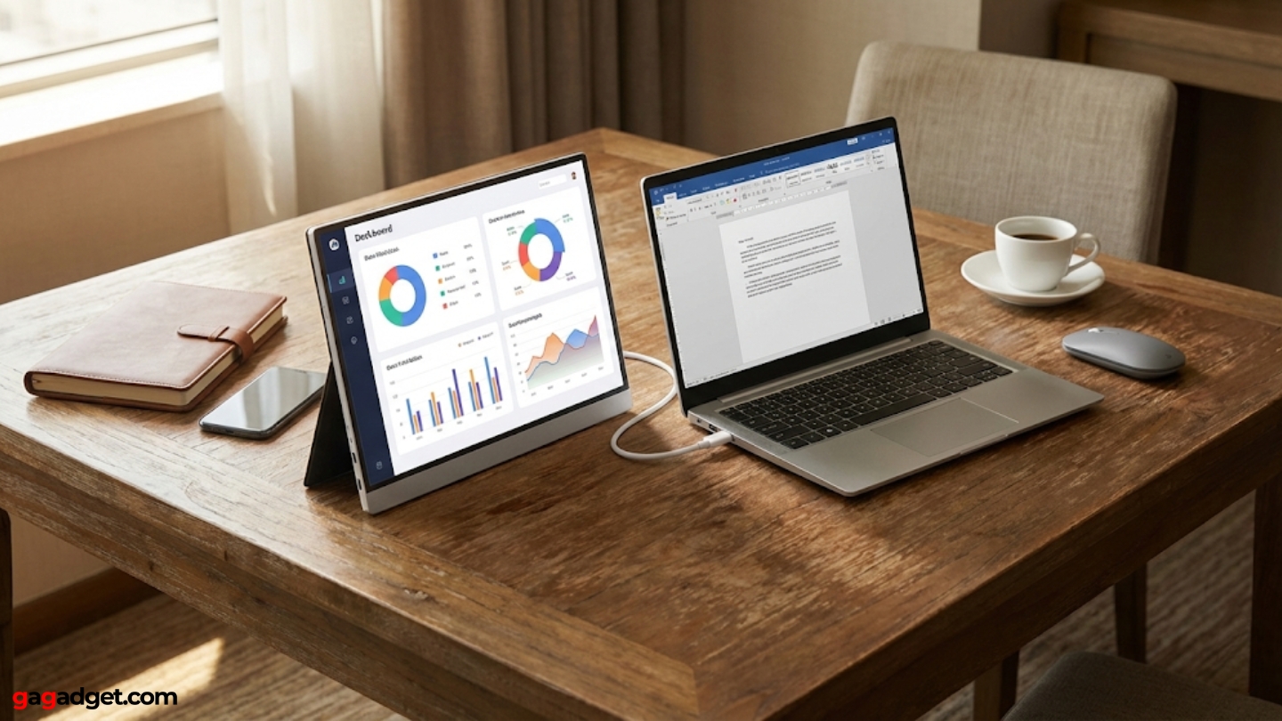 pantalla portátil para el trabajo