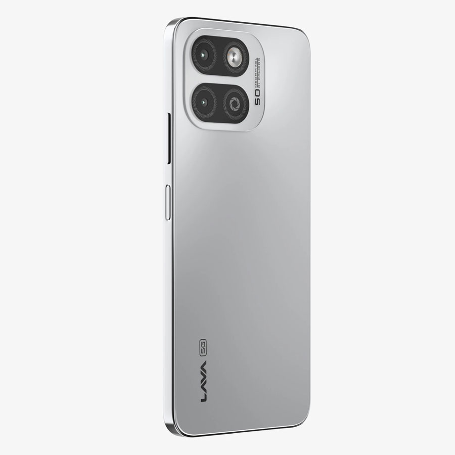 Vista trasera del Lava Virat V1 Pro 5G