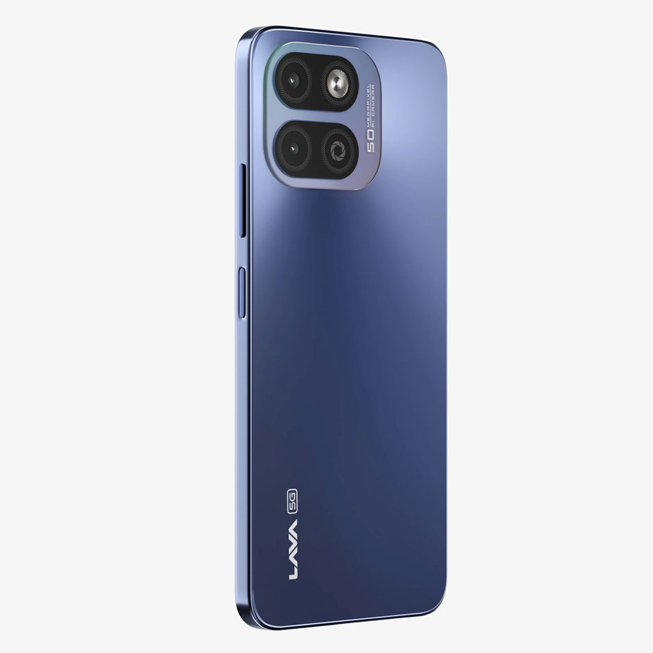 Vista lateral del Lava Virat V1 Pro 5G