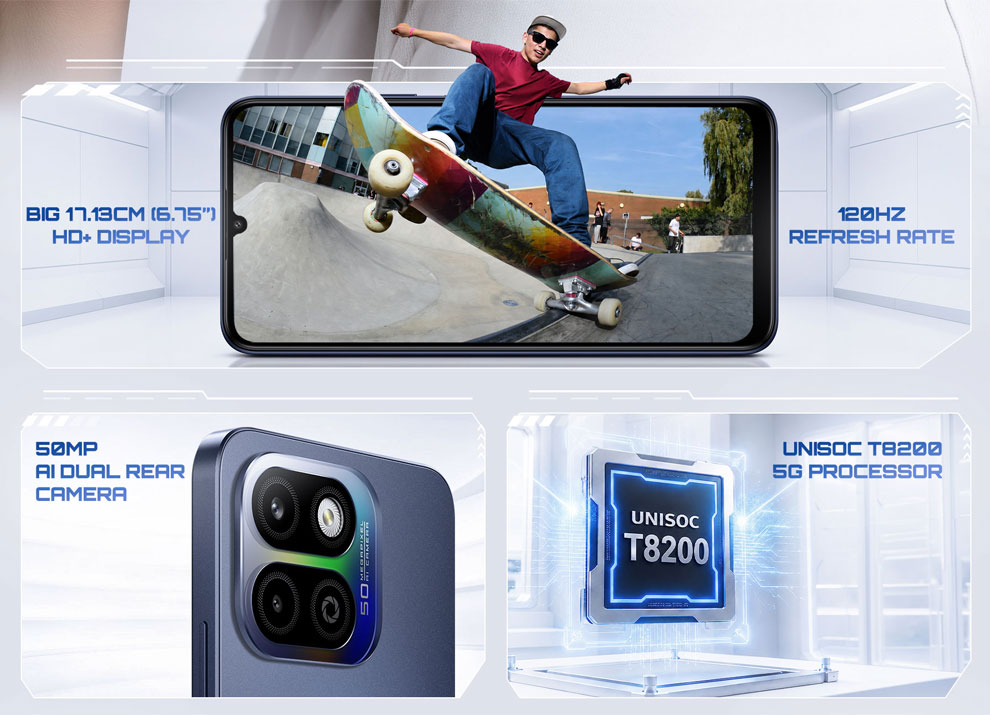 Especificaciones técnicas del Lava Virat V1 Pro 5G