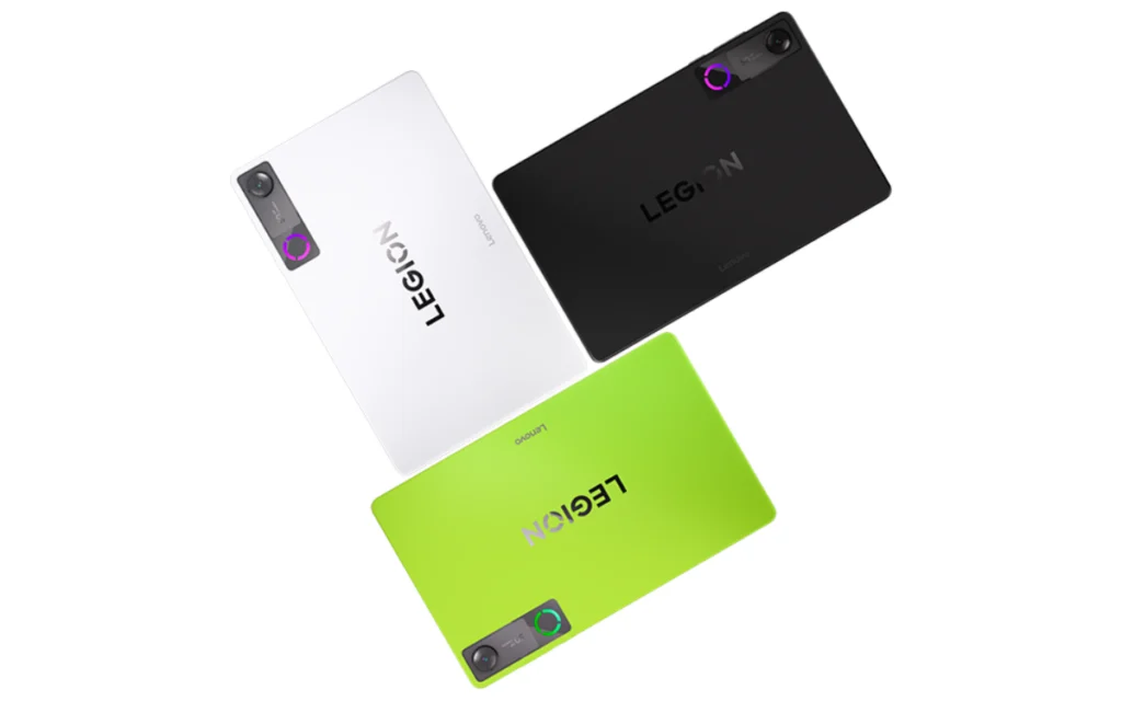 Vista frontal del Lenovo Legion Tab Gen 5