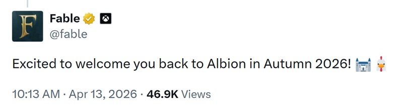 Imagen del juego Fable