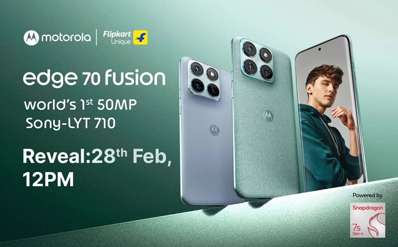 Cámara del Motorola Edge 70 Fusion