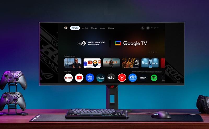 Imagen del ASUS ROG Strix OLED XG34WCDMTG