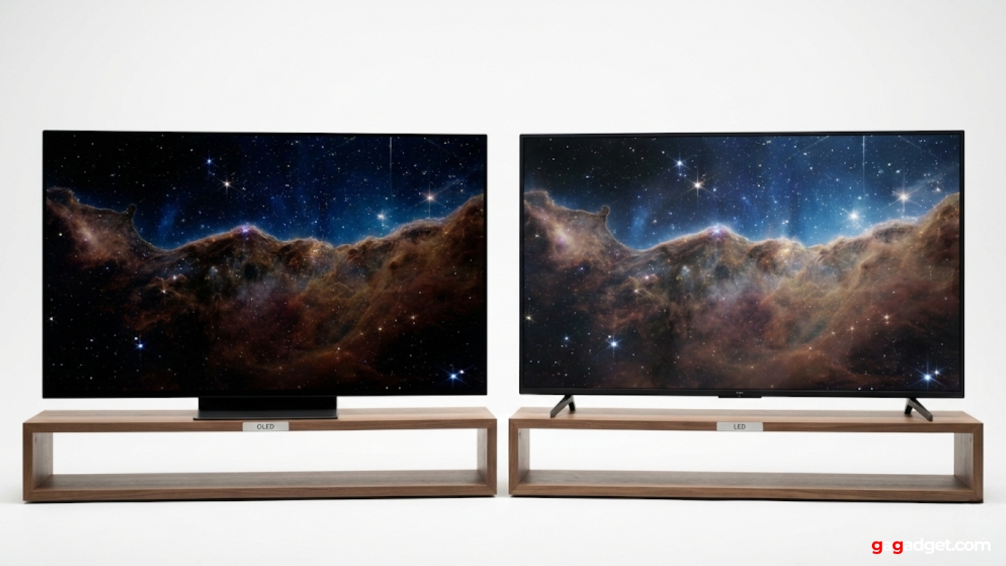 Comparación entre televisores OLED y LED