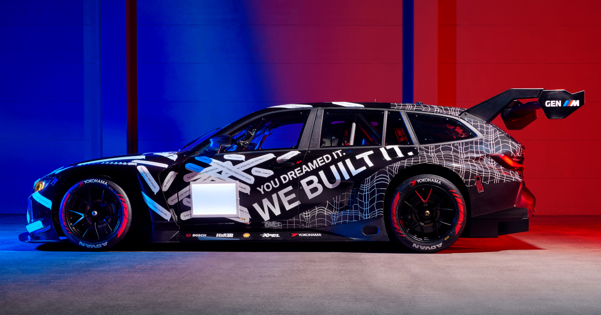 BMW M3 Touring 24H - vista trasera