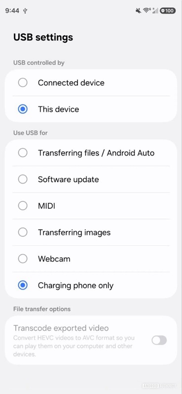 Usando Samsung Galaxy S26 como una webcam