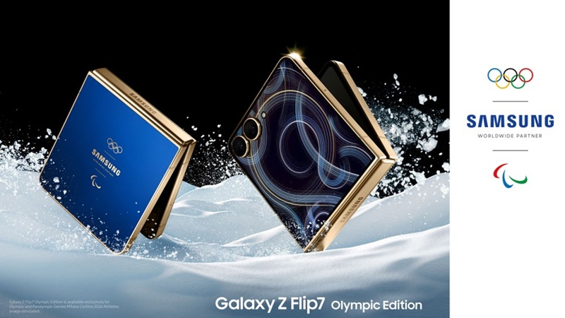 Edición Olímpica Exclusiva del Galaxy Z Flip7