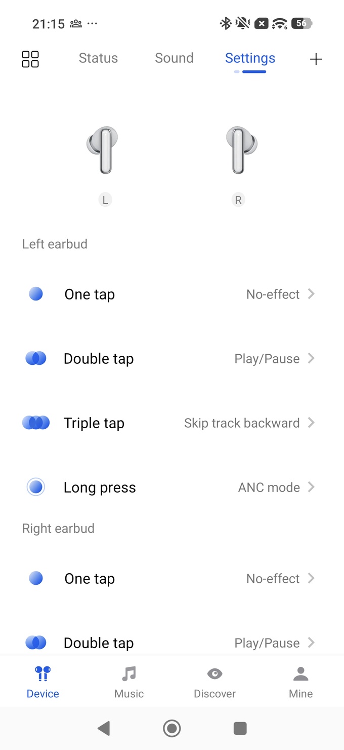 Haylou Sound app - captura de pantalla 4