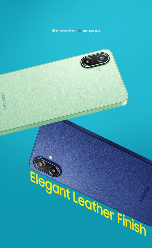 Panel trasero del Samsung Galaxy F70e 5G