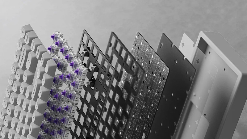 Keychron K2 HE Edición de Concreto